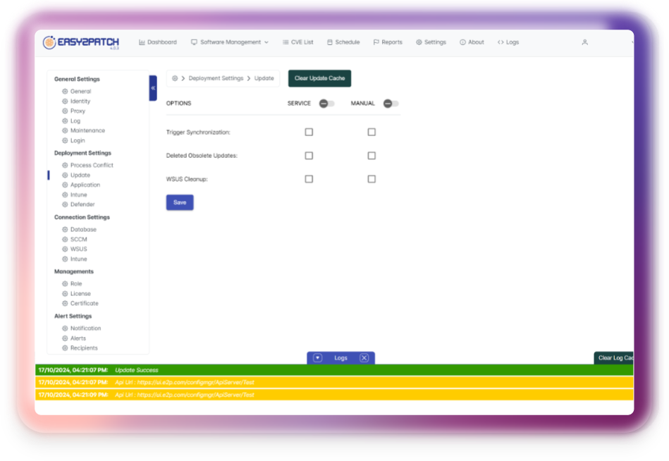 Agentless Patching Architecture for SCCM, Intune and WSUS